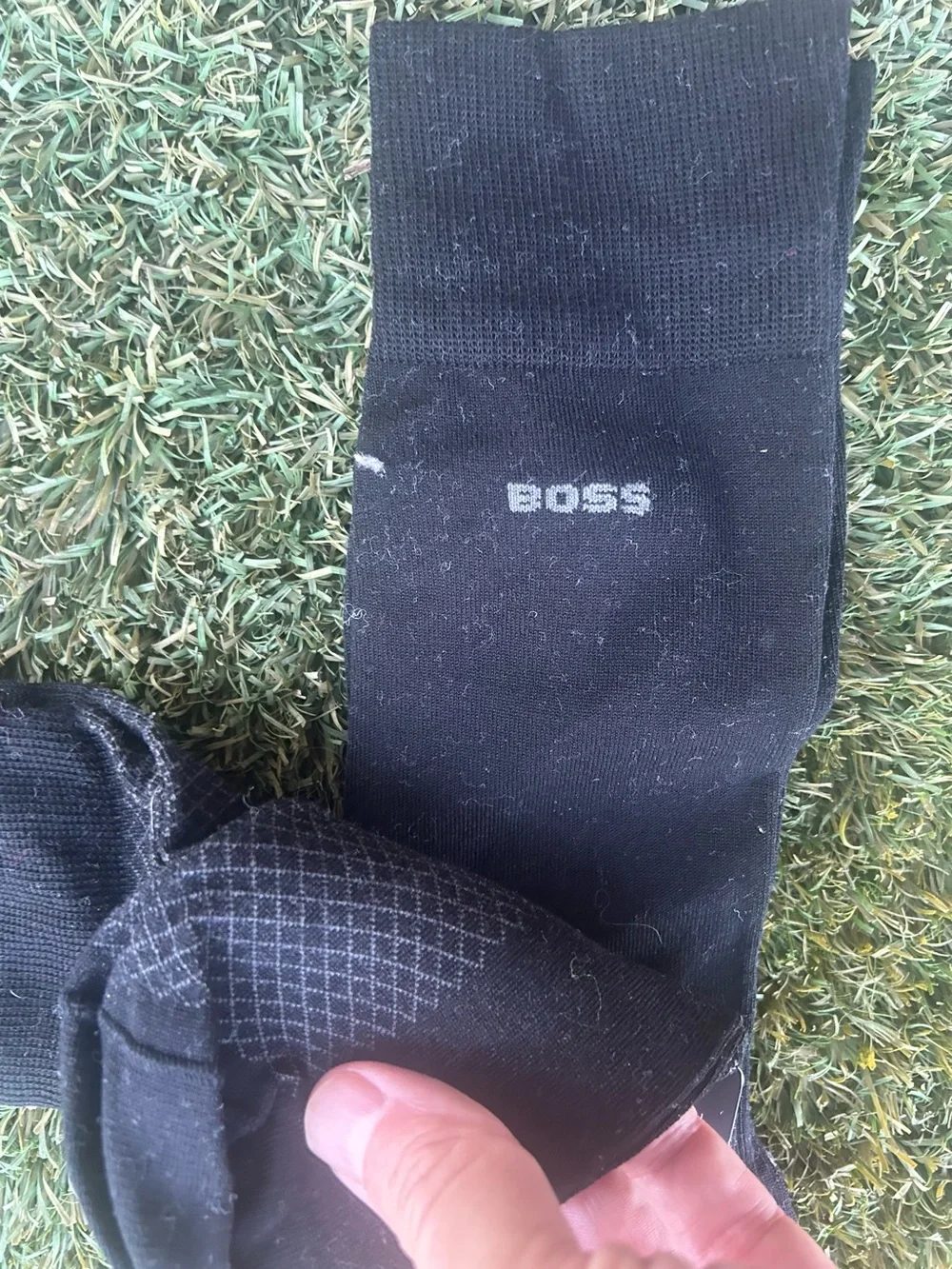 Men’s BOSS 2-Pack Fil d'Ecosse Blend Dress Socks One Size